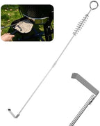 Grill Oven Ash Cleaning Tool, Suitable for Big Green Egg, Kamado Joe, and Other Charcoal Grills, Corner Cleaning Accessory (26" Ash Poker) by Unknown