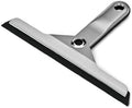 simplehuman Foldaway Shower Squeegee, Glass Squeegee for Bathroom Mirrors & Shower Doors, Weighted Handle for Streak-Free Clean, Suction Cup Hanger, Die-Cast Zinc & Anodized Aluminum by Unknown