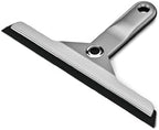 simplehuman Foldaway Shower Squeegee, Glass Squeegee for Bathroom Mirrors & Shower Doors, Weighted Handle for Streak-Free Clean, Suction Cup Hanger, Die-Cast Zinc & Anodized Aluminum by Unknown