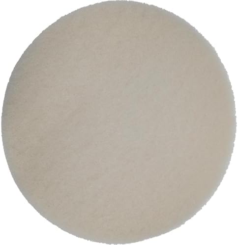 PRO SOURCE Floor Stripping Pads: 5 Pack, White Fine Polyester, 15" Diameter - Image 2