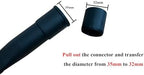 Flexible Vacuum cleaner Crevice Attachment vacuum cleaner Tool Crevice Brush Tool Kit for All 1-1/4" or 1-3/8"(32mm-35mm) Vacuum Hoses - Image 2
