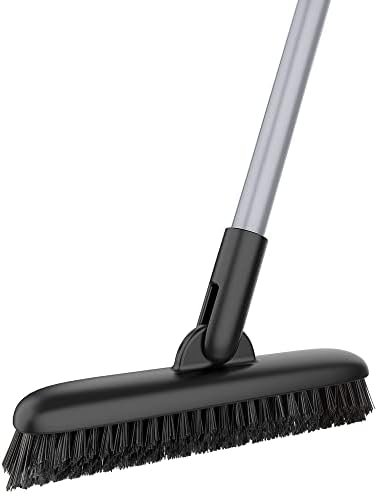 MR.SIGA Heavy Duty Grout Scrub Brush with Long Handle by MRSIGA