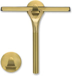 Gold Squeegee for Shower Glass 8.9x8.7in Brushed Stainless Steel by Unknown
