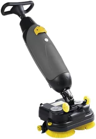 Cordless Electric Floor Scrubber, Commercial Power Scrubber Machine by MTHAT