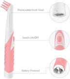 Electric Brush with 4-in-1 Multiple Brush Heads, Cordless Motorized Cleaning Brush for Bathroom, Toilet, Kitchen, Tile, Crevice - Image 2