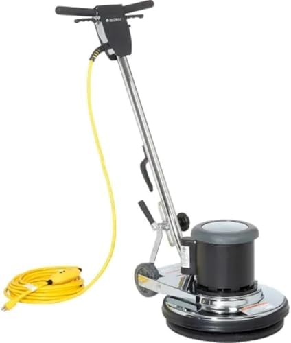 TTS Products RM1715 Low-Speed Floor Machine – 17" Cleaning Path, 1.5 HP Heavy-Duty Motor, Multi-Surface Commercial Floor Buffer & Polisher by TTSProducts