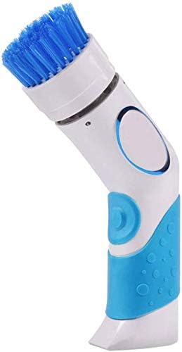 AUSUKY Handheld Cordless Electric Dish Scrubber Brush Power Bathroom Tile Floor Shower Kitchen Cleaner, White, 25cm by Unknown