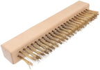 Copper Stove Brush with Wood Handle for Kitchen Oven Cleaning by Unknown
