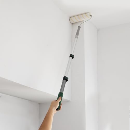 Bates- Telescopic Extension Pole, 3 Ft, Aluminum Alloy, Sturdy Multi-Purpose Extension Pole with Flip-Lock Design for Painting, Dusting and Cleaning - Image 5