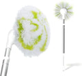 Non-Scratch Tub Tile Scrubber Brush, 28" Extendable Pole（1-Pack） by fieploom