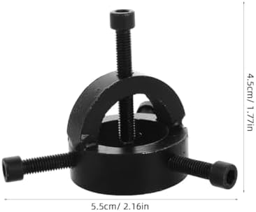 Fan Blade Blower Wheel Puller: Heavy-Duty Steel Impeller Puller & Range Hood Extractor Tool for Kitchen Appliance Repair and Cleaning, Black - Image 2