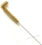 SUNRISE Fryer Brush with Long Handle (Brass, L Brush) - Image 2