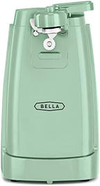bella Electric Can Opener and Knife Sharpener, Jar and Bottle Opener, Sage by bella