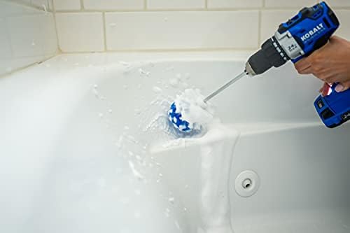 RotoScrub Drill-Powered Cleaning Brushes - 2-Brush Drill Accessory Combo Kit - Image 6