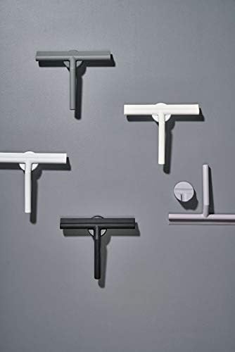 Zone Denmark Effortless Elegance Glass Wiper with Magnetic Holder for Stylish and Convenient Bathroom Maintenance Soft Grey, 6.7"x 8.3"inches - Image 2