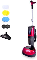 Ewbank EPV1100 4-in-1 Floor Cleaner, Scrubber, Polisher and Vacuum, Red Finish, 23-Foot Power Cord by Ewbank
