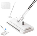 43.3 in Handle, 360° Swivel Floor Mop with 2 Reusable Cloths by Eosraffa