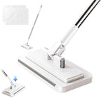 43.3 in Handle, 360° Swivel Floor Mop with 2 Reusable Cloths by Eosraffa