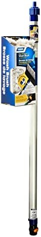 Camco Flow-Through Wash Brush with Push Button Telescoping Handle - Connect to Standard Water Hose to Clean Your Vehicle | Great for RV, Truck Boat and Car Washing - (41960) - Image 6