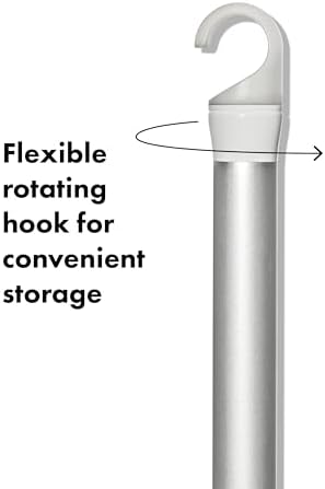 OXO Good Grips Aluminum Extendable Squeegee, Adjustable Shower Squeegee for Glass Doors - Image 4