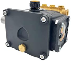 Annovi Reverberi RCA25G25N Solid Shaft N Version Replacement Commercial Pump. 2500 PSI, 2.5 GPM, 170 Bar, 1750 RPM, 24mm Solid Shaft, Forged Brass Head, Aluminum Connection Rods, Triplex Plunger Pump - Image 5
