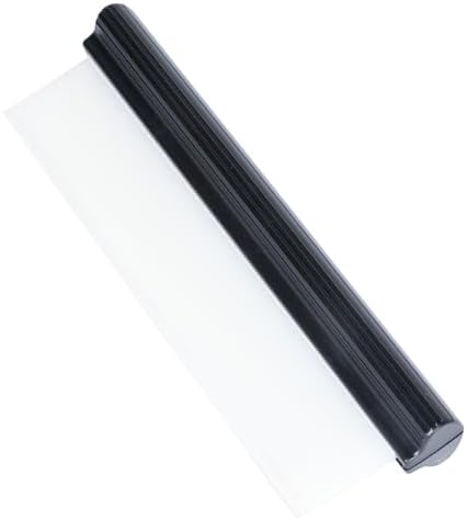 Car Squeegee,12 inch Silicone Automotive Water Wiper for Drying,Flexible Auto T-Bar Water Blade for Car,Windshield,Glass,Window,Bathroom (Black) by CHANHOO
