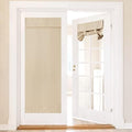 NICETOWN Biscotti Beige Thermal Insultaed Blackout French Door Curtain by NICETOWN