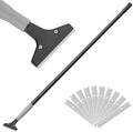 Luvenia Heavy Duty 4-Inch Razor Blade Floor Scraper, 62-Inch Long Handle by Unknown