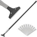 Luvenia Heavy Duty 4-Inch Razor Blade Floor Scraper, 62-Inch Long Handle by Unknown