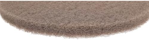 PRO SOURCE Light Cleaning/Buffing Pads for Floor Machines: 5 Pack, Tan Fine Polyester, 15" Diameter - Image 5