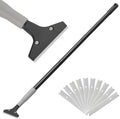 Luvenia Heavy Duty 4-Inch Razor Blade Floor Scraper, 50-Inch Long Handle by Luvenia