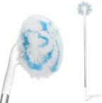 Non-Scratch Tub Tile Scrubber Brush, 48" Long Handle (1-Pack) by fieploom