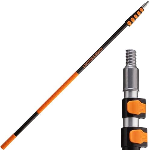 5-24 ft Long Telescopic Extension Pole, Multi-Purpose Extendable Pole by EXTEND-A-REACH