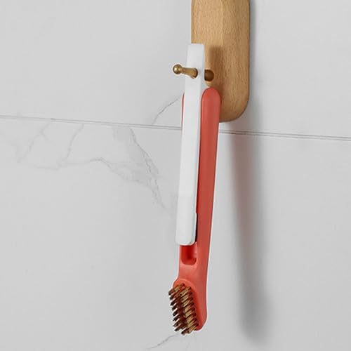 2pcs Multifunction Kitchen Cleaning Brush Hood Steel Wire Tool Orange - Image 7