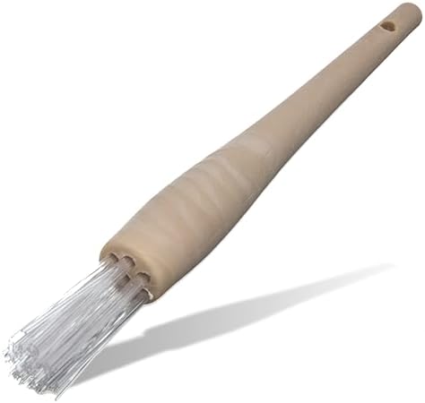 Carlisle FoodService Products 4011500 Round Waffle Iron Brush with High Heat Bristles, 1", Teflon (Pack of 12) by CarlisleFoodServiceProducts