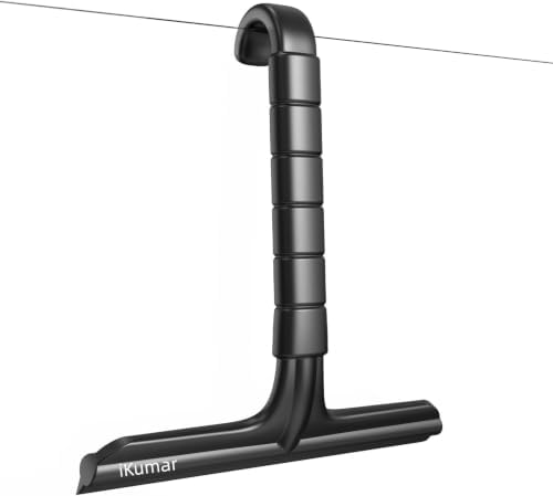 All-Purpose 10 Inch Silicone Shower Squeegee for Glass Doors by iKumar