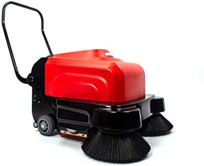 41.3" Battery Walk-Behind Floor Sweeper, Triple Brush by SANITMAX
