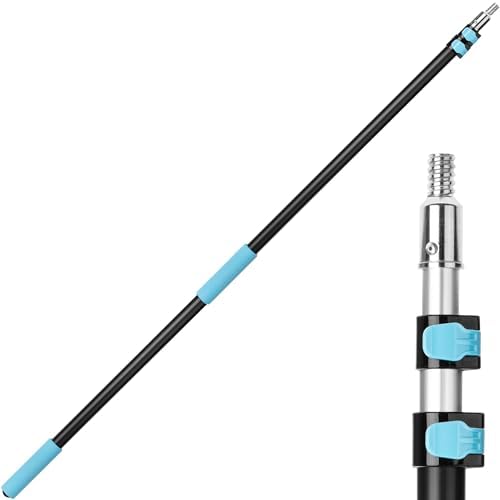 Bates- Telescopic Extension Pole, 12 Ft, Aluminum Alloy, Sturdy Multi-Purpose Extension Pole with Flip-Lock Design for Painting, Dusting and Cleaning - Image 7