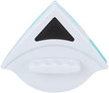 GLOGLOW Glass Cleaner Double Side Glass Wiper, Plastic, Triangular Shape, for Windows 0.2in to 0.6in Thick, with Safety Rope Magnetic Window Cleaner, Nan by GLOGLOW