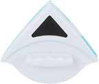 GLOGLOW Glass Cleaner Double Side Glass Wiper, Plastic, Triangular Shape, for Windows 0.2in to 0.6in Thick, with Safety Rope Magnetic Window Cleaner, Nan by GLOGLOW