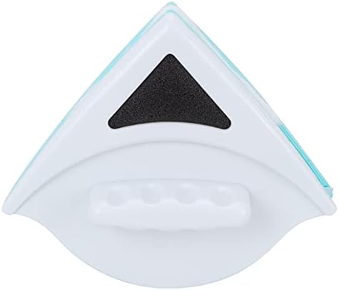 GLOGLOW Glass Cleaner Double Side Glass Wiper, Plastic, Triangular Shape, for Windows 0.2in to 0.6in Thick, with Safety Rope Magnetic Window Cleaner, Nan by GLOGLOW