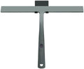 14 Inch Silicone Shower Squeegee for Glass Doors with Hook - Streak-Free Window Cleaner for Bathroom, Mirror, Tile & Car, No Scratch Squeegee with Metal Core (Gray by RICHMIRTH