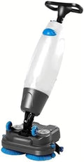 18" Commercial Floor Scrubber Machine - Mini Floor Cleaning Machine, 13000 Sqft/H, 360° Rotary Double Brushes, Efficient 18" Cleaning Width, Ideal for Large Areas by Unknown