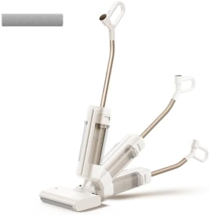 dreame FloorX 110 Plus Wet Dry Mop, Cordless Wet Dry Cleaner, Eletric Mop by Unknown