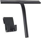 Silicone Shower Squeegee, Black, 9 inch by Unknown