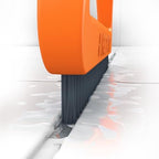 FUGINATOR® Grout Brush Orange/Gray - Ergonomic Heavy Duty Cleaning Brush for Bathroom, Shower & Kitchen - Deep Detail Scrubber for Wall & Floor Tiles, Crevices & Tight Spaces - Made in Germany - Image 2