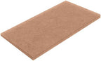 Tan Floor Maintenance Pads, 12" x 18" x 1", Orbital Floor Machines, 5 Pack by VirginiaAbrasives