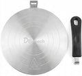 Detachable Induction Plate Adapter, Stainless Steel Heat Diffuser by Focusoncastironproducts