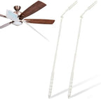 Colingmill 2 Pack Replacement Duster Handles, 3 Ft Extendable, White by Colingmill