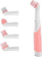 Electric Brush with 4-in-1 Multiple Brush Heads, Cordless Motorized Cleaning Brush for Bathroom, Toilet, Kitchen, Tile, Crevice by Unknown